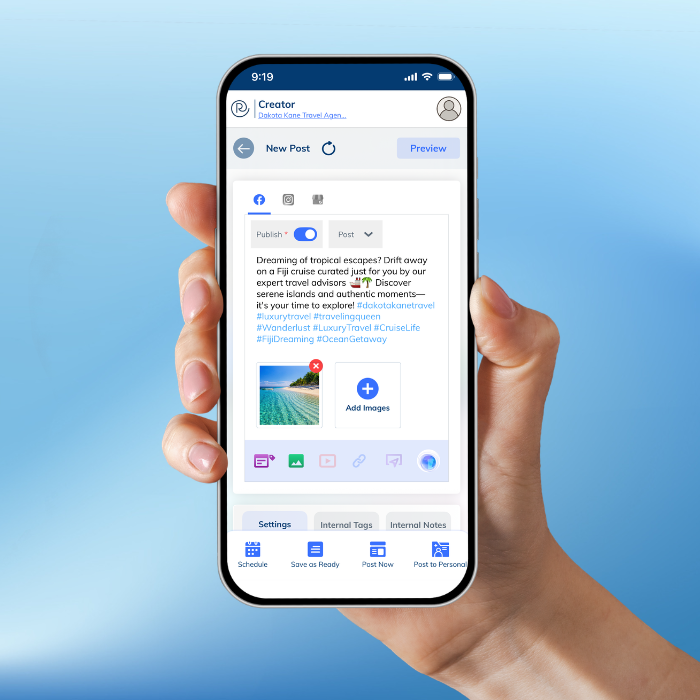 travel agent_mobile app